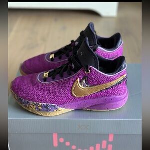 LeBron XX SE (GS) in Purple and Gold